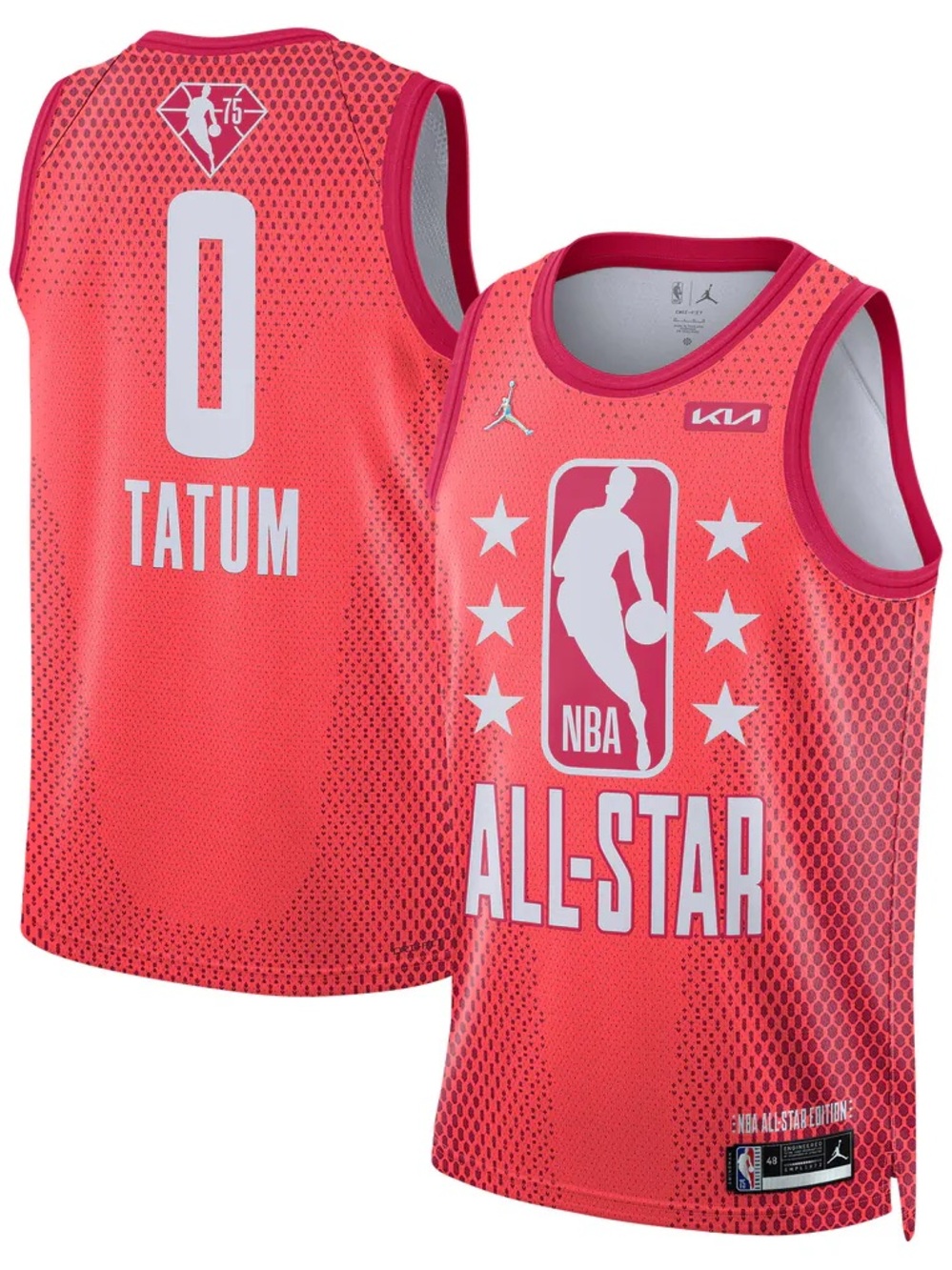 Men's Jordan Brand Jayson Tatum Maroon 2022 NBA All-Star Game Swingman Jersey